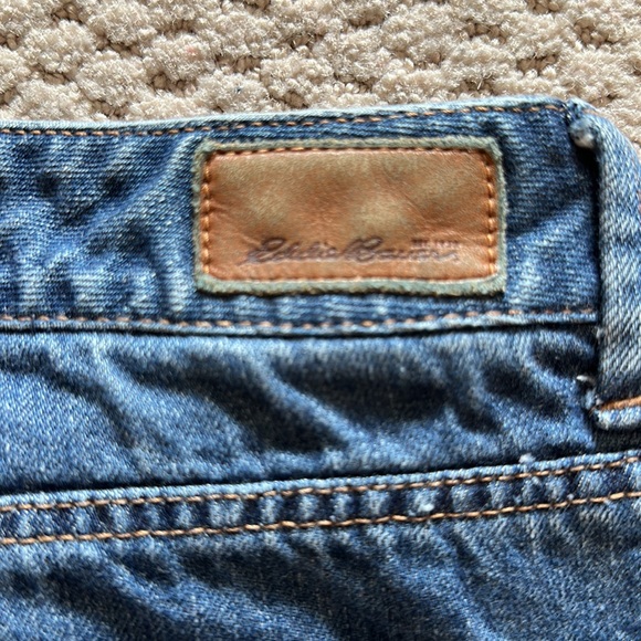 Eddie Bauer flannel lined jeans size 16 - Picture 4 of 5